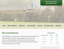 Tablet Screenshot of lmcmortgage.com